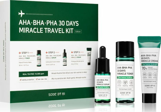 Some By Mi Aha∙bha∙pha 30 Days Miracle Travel Комплект за грижа за кожата за Хидратация 3бр