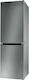 Indesit Kühl-Gefrierkombination 328Es NoFrost H188.9xB59.5xT65.5cm. Inox LI8 SN2E X