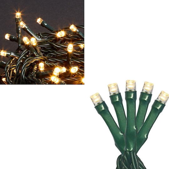 1000 Lights LED 50m. Warm White in String 1pcs