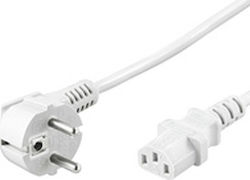 Goobay Schuko - IEC C13 Cable 3m Λευκό 95141
