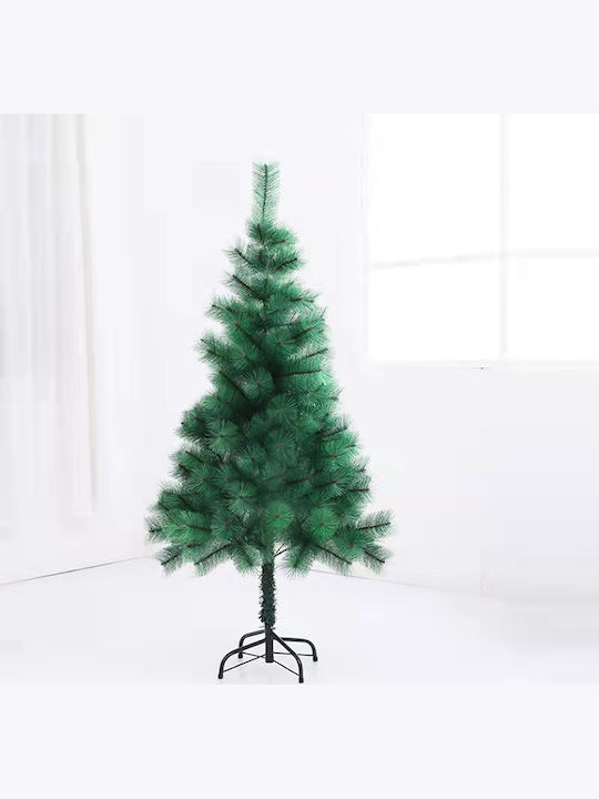 Christmas Green Tree with Metallic Base H210cm