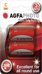 AgfaPhoto Premium Μπαταρίες Zinc C 1.5V 2τμχ