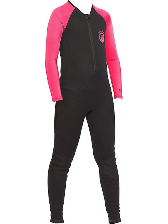 CressiSub Little Shark Kids Wetsuit for Diving with Zip Black / Pink 2mm