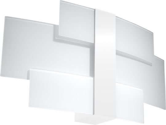 Sollux Celia Modern Lamp Wall with Socket G9 White 42x20x15cm