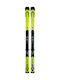 K2 Disruption 82Ti Ski Schuhe in Gelb Farbe mit Bindungen MXCell 12 TCx Quikclik