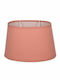 VK Lighting VK/E27/E14/OV23/112 Conical Lamp Shade Pink with Diameter 23cm