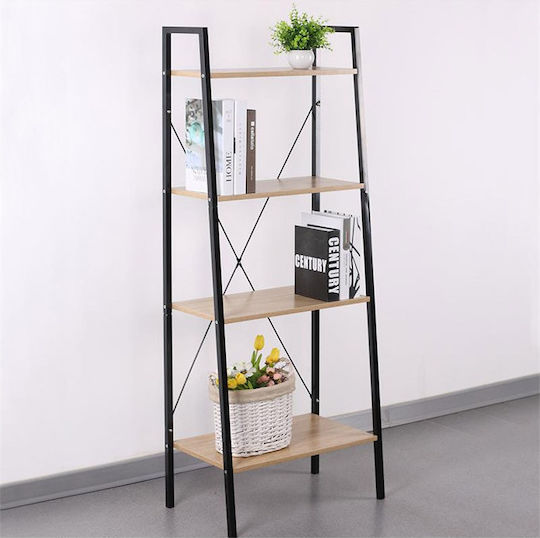 Brown Bookcase 60x32.5x148cm