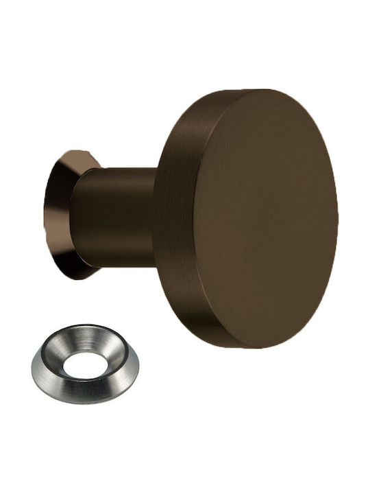 Zogometal Wandhaken Bronze matte with Rosetta 5...