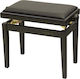 Proel Stool Piano Adjustable L52.5xW30.6xH46-56cm