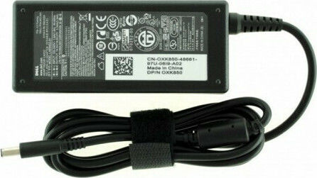 Dell Laptop Charger 65W 19.5V 3.34A for Dell with Detachable Power Cord