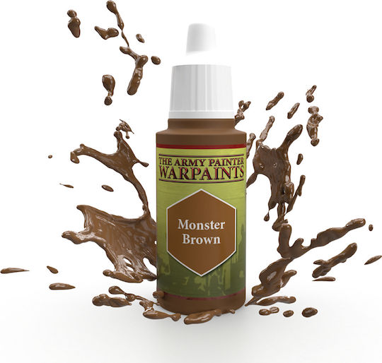 The Army Painter Warpaints Χρώμα Μοντελισμού Monster Brown 18ml