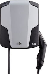 Abl-Sursum eMH1 Wandmontiert Einphasig Elektroauto-Ladestation 7.2kW mit Integriertes Kabel Typ 2 (1W7201)