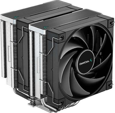 Deepcool AK620 Ψύκτρα Επεξεργαστή Διπλού Ανεμιστήρα για Socket AM4/1200/115x