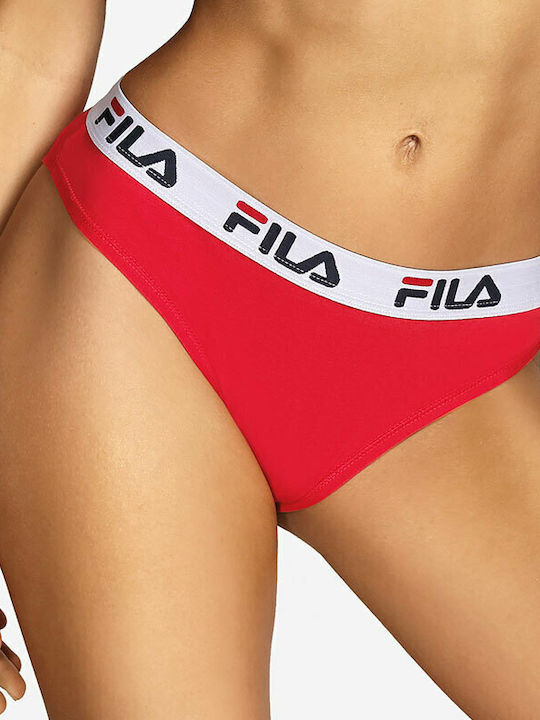 FILA Urban Βαμβακερό Γυναικείο Brazil Κόκκινο