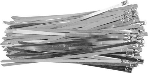 Yato Plastic Cable Ties 350mmx8mm In Silver Colour 50pcs YT-70583