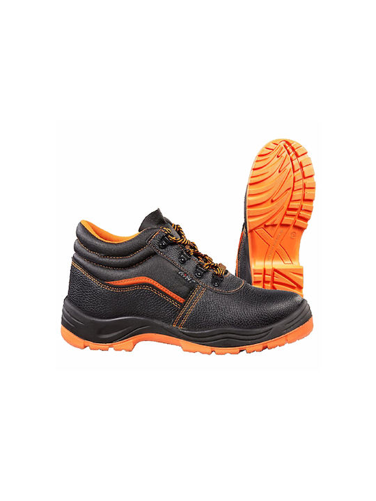 Axon Boots Safety Black S1 with Certification SRC