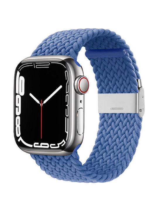 Crong Wave Λουράκι Υφασμάτινο Μπλε (Apple Watch 38/40/41mm)