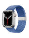 Crong Wave Λουράκι Υφασμάτινο Μπλε (Apple Watch 38/40/41mm)