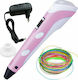 3D Pen Ροζ για Παιδιά 3+ Ετών
