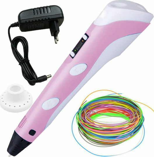 3D Pen Ροζ για Παιδιά 3+ Ετών