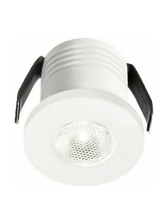 Gea Luce Glam Round Metallic Recessed Spot with...