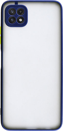 Lime Hardshell Camera Guard Back Cover Πλαστικό Blue with Yellow Keys (Galaxy A22 5G)