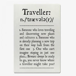 Legami Milano Traveller Decorative Magnet