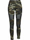 Обучение Женски Дълга легинси Camo/Black