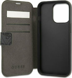 Guess Buchen Sie Synthetisches Leder Gray (iPho...