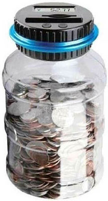 Money Box Plastic Transparent