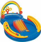 Intex Rainbow Ring Play Center Children's Inflatable Pool 297x193x135cm