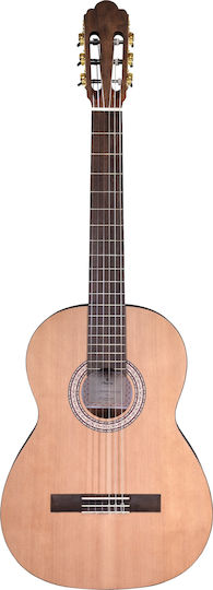 Prodipe Klassisch Gitarre 4/4 Primera APA2021-00950 Linkshänder Natürlich
