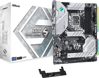 ASRock Z690 Steel Legend Motherboard ATX με Intel 1700 Socket