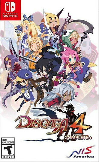 Disgaea 4 Complete Complete Edition Switch Game (Used)