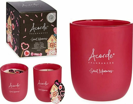 BigBuy Aromatic Candle in Jar with Scent Sweet Memories 7x7cm