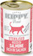 Kippy Pate Wet Food for Adult Cats in Cans with Salmon Grain-Free 400gr