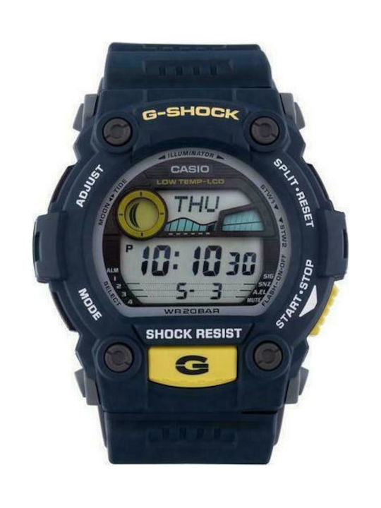 Casio G-Shock Digital Herrenuhr 50mm Batterie m...