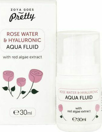 Zoya Goes Pretty Rose Water Ενυδατική Κρέμα Προσώπου με Υαλουρονικό Οξύ 30ml