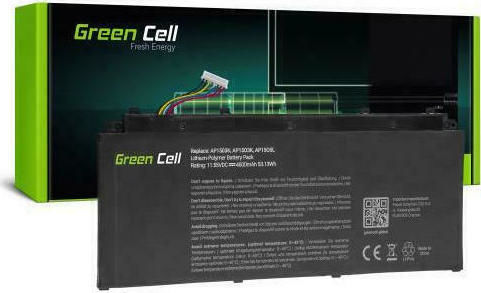 Green Cell Green Ap15o3k Ap15o5l S Kompatible Batterie für Acer Anstreben S 13 / S5-371 / S5-371T mit 4600mAh