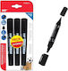 MP Permanentmarker 2mm Schwarz 3Stück