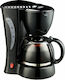 Rosberg Black Filter Coffee Machine 550W Black