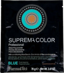 Farmavita Suprema Color Blue Bleaching Powder Up To 8 Grades 70gr