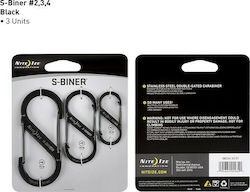Niteize S-Biner Auxiliary Carabiners 3pcs