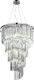 Ondaluce Alexander Kronleuchter 10xE14 Ø50cm mit Kristallen Transparent SO.ALEXANDER/GR