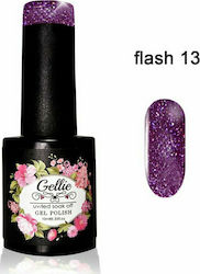 Gellie Хибриден Лак за Нокти Flash 13 с Glitter...
