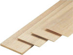 Wooden Sheets 100x10cm Balsa Wood 10x100cm/6mm