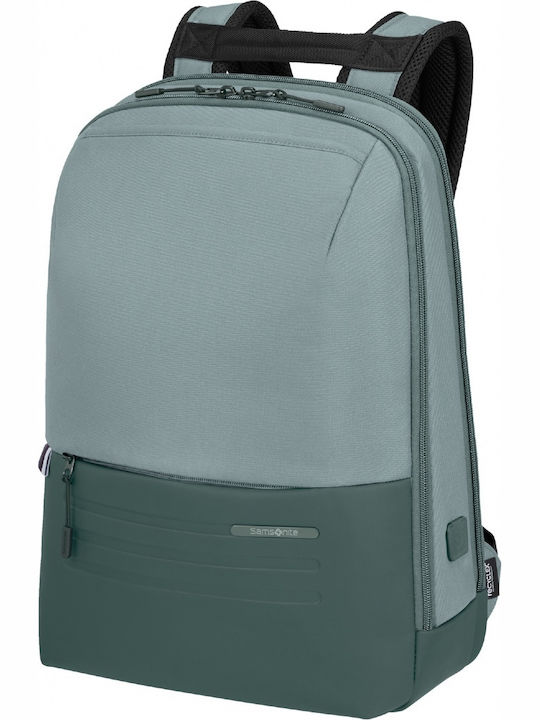 Samsonite StackD Водоустойчива Раница За Лаптоп 15.6" С USB Порт Хаки