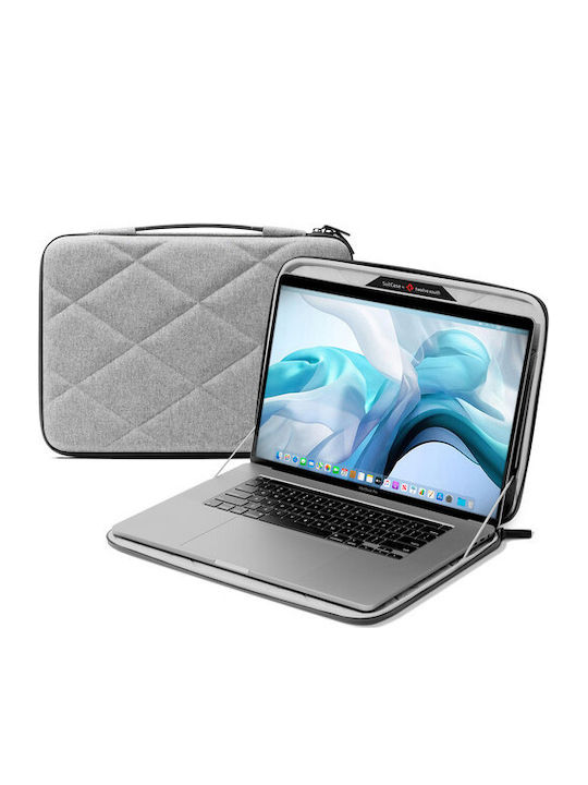 Twelve South Suitcase Slim Brief Handle Laptop Case for Macbook Pro 16 Gray