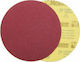 Morris Velcro Disc Red Orbital Sander Sanding Sheet K120 150x150mm