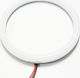 Car Headlight Angel Eyes Rings 12V White Color 1pcs